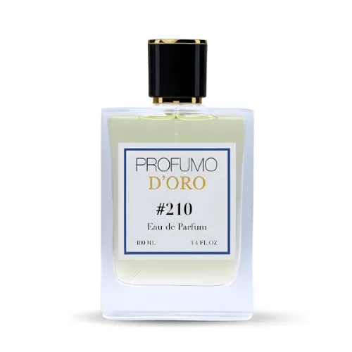Profumo Doro 210 – edler Flakon mit vetiver-holzigem Eau de Parfum aus Iris und Patchouli für Herren